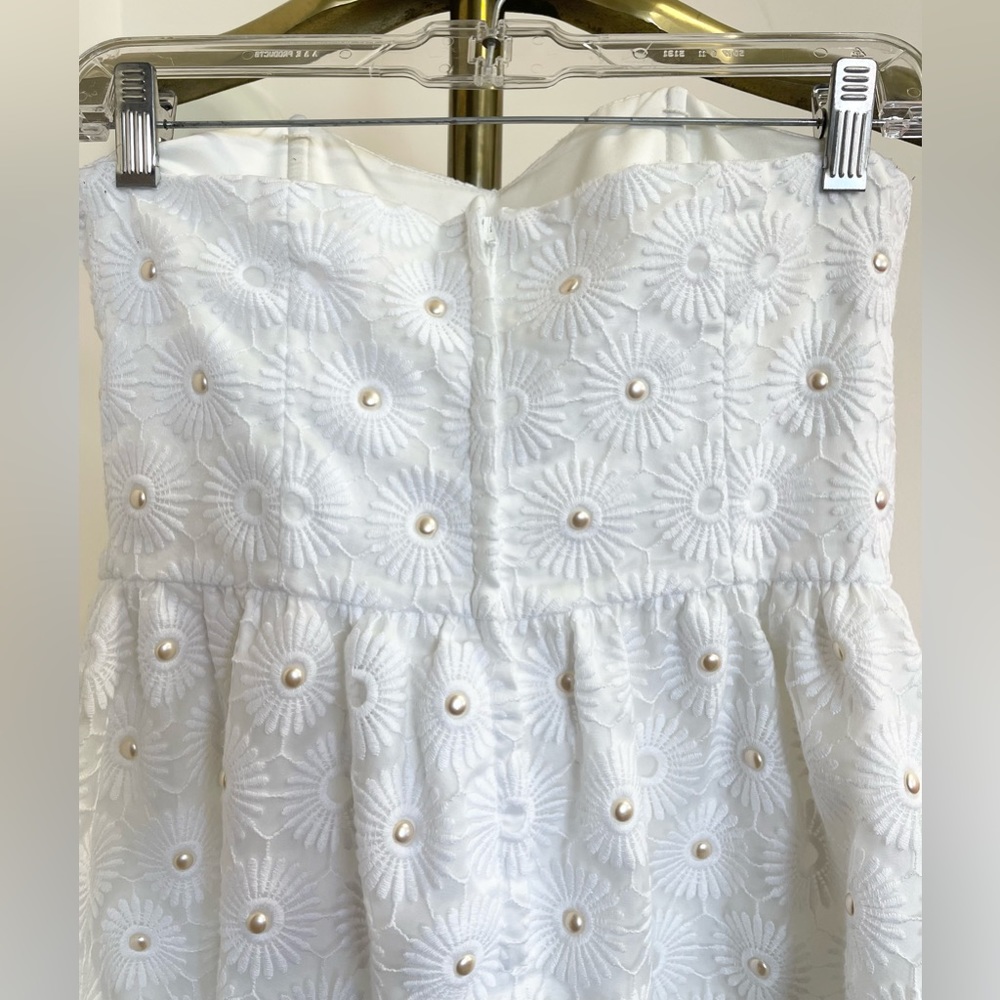 Gorgeous Lilly Pulitzer faux pearl strapless sundress! - Picture 8 of 14